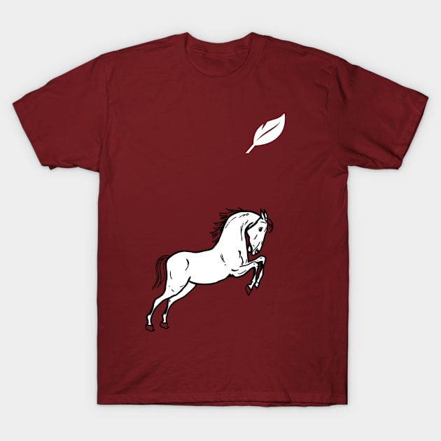 Badminton and horse T-shirt T-Shirt by MarketFashion